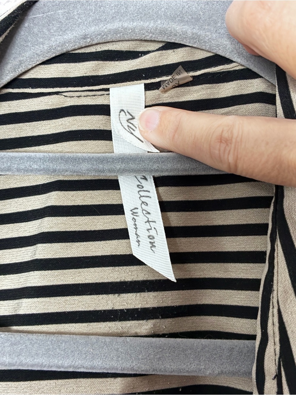 NY Collection Striped Button Down Casual Shirt Like New 3X - Picture 4 of 8